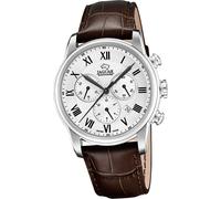 Jaguar cuir homme montre chronographe élégant de luxe montre bracelet brun Acamar D2UJ968/5