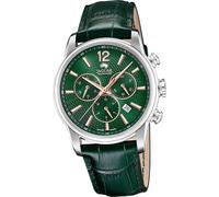 Jaguar cuir hommes montre chronographe élégant de luxe montre-bracelet vert Acamar D2UJ968/3