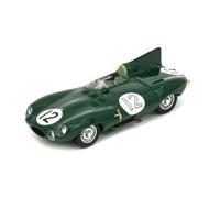 Jaguar D Type S. Moss P. Walker #12 24H Le Mans 1954 S2927 Spark 1/43