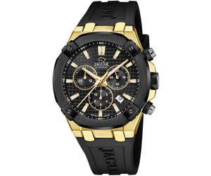 Jaguar Diplomatic J1014/1 - Homme - 44 mm - Analogique - Quartz - Verre saphir