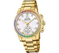 Jaguar en acier inoxydable Femme Montre multifonction Sport élégant or Connected D2UJ983/4