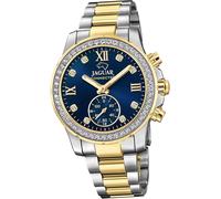 Jaguar en acier inoxydable Montre femme multifonction argent or Connected D2UJ982/3