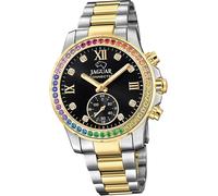 Jaguar en acier inoxydable Montre femme multifonction argent or Connected D2UJ982/5