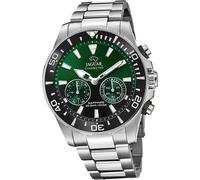 Jaguar en acier inoxydable pour hommes Montre multifonction sport élégante argentée connectée D2UJ888/5