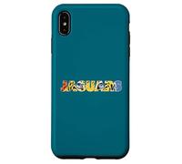 Jaguar Eyes Inside Bold Text Jaguars Wild Animal Safari Coque pour iPhone XS Max