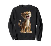Jaguar Fauve Grand Chat Panthère Chat Doux Jaguar Sweatshirt