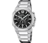 Jaguar J1025/3 JAGUAR RC. Chronographe Montre Homme Acier inoxydable Chrono Date argenté