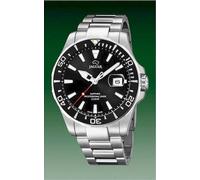 Jaguar J860/D PRO DIVER Montre homme en acier inoxydable date argentée