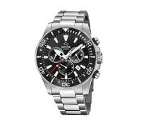 JAGUAR J861/3 Montre de la Collection Executive Boîtier 43,5 mm Noir avec Bracelet en Acier pour Homme