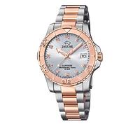 JAGUAR J871/3 Montre pour Femme avec Bracelet en Acier et Bronze Gris 34 mm