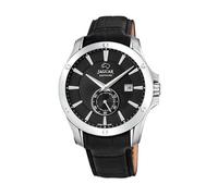 Jaguar J878/4 ACAMAR montre homme chronographe bracelet cuir date noir