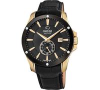 JAGUAR Montre modèle J881 / 1 de la Collection ACAMAR, boîtier 44 mm avec Bracelet en Cuir Noir pour Homme J881/1