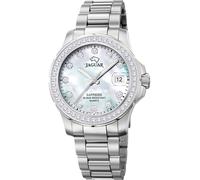 Jaguar J892/1 EXECUTIVE DAME Montre dame en acier inoxydable date argentée