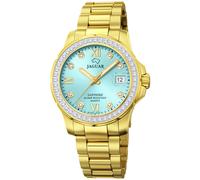 Jaguar Lady Diver J895/5 - Femme - 35 mm - Analogique - Quartz - Verre saphir