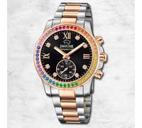 Jaguar Montre Femmes Acier Inoxydable Argent or Rose Connected UJ981/5