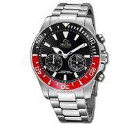 JAGUAR J888/3 Montre de la Collection Connected Boîtier 45,7 mm Noir avec Bracelet en Acier pour Homme