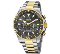 Jaguar Montre Hommes Acier Inoxydable Argent Or jaguar Connected Montre Uj889/4
