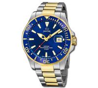 Jaguar Montre Hommes Acier Inoxydable Argent Or jaguar Pro Diver Montre Uj863/C