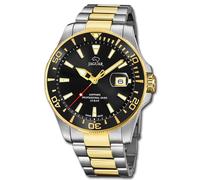 Jaguar Montre Hommes Acier Inoxydable Argent Or jaguar Pro Diver Montre Uj863/D