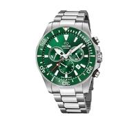 JAGUAR Montre J861/4 Executive Collection 43,5 mm Vert avec Bracelet en Acier pour Homme