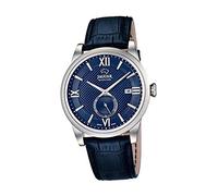 JAGUAR Montre modèle J662 / 7 de la Collection ACAMAR, boîtier Bleu 42,5 mm avec Bracelet en Cuir Bleu foncé pour Homme Adulte Unisexe J662/7