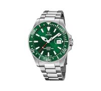 JAGUAR Montre modèle J860 / B de la Collection Executive, boîtier Vert 43,5 mm avec Bracelet Acier pour Homme J860/B