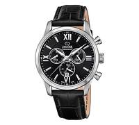 JAGUAR Montre modèle J884/4 de la Collection ACAMAR, boîtier de 41,5 mm, Bracelet en Cuir Noir pour Homme, Unique, Bracelet