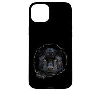 Jaguar Noir brisant à Travers Un Trou déchiré Coque pour iPhone 15 Plus