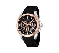 JAGUAR RELOGIO, Montre de Luxe pour Vous accompagner au Quotidien, Montre J689/1 de la Collection Special Edition-Boîtier 45 mm avec Bracelet en Caoutchouc Noir pour Homme