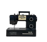 Jaguar SJ-23 Super Jeans Series | Machine à coudre électrique robuste | 23 points intégrés | Enfilage automatique | Longueur et vitesse de point réglables | Éclairage LED | Parfaite pour débutants et