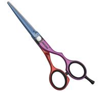 JAGUAR Ciseaux de coiffeur JaguART Focus ON 14,7 cm | Ciseaux de coiffure au design offset | Revêtement high-tech hypoallergénique et résistant de qualité photo | Fabriqué en Allemagne