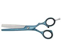 Haar-Schere 5,5" 3054-11 Pastell Plus Offset 40 Atlantic Blu, atlantic, offset, Effilierschere