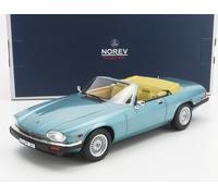 Norev Voiture miniature Jaguar XJ‑S 5.3 H.E. Cabriolet 1988 Bleu métallisé 1:18