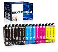 Jagute 15 Paquets Cartouches d'encre Compatibles pour 604XL Multipack pour Expression Home XP-2200 XP-2205 XP-3200 XP-3205 XP-4200 XP-4205 Workforce WF-2910 WF-2930 WF-2935 WF-2950