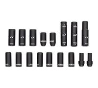 Jagwire 2X Elite Link Shift End Cap Pack (18pcs) -Black Embouts de câble Adulte