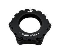 Jagwire Adaptateur 6 boulons vers Verrouillage Central Anneau Unisexe, Noir, Taille Unique