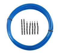 Jagwire Brake Housing 5mm KEB Slick-Lube (10m + End Caps) -SID Blue Pièces détachées Adulte Unisexe, Bleu, Taille Unique
