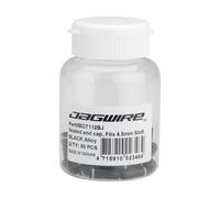 Jagwire Capuchons en aluminium pour Gaine de Câble de Vitesse - 50 pièces