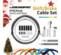JAGWIRE complet universel route vtt changement/câble de frein 4/5mm dérailleur jeu de câbles de frein accessoires noël hiver pièces de cyclisme Oiled pair White