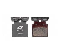 Jagwire Plaquettes de frein à disque Elite Cooling Shimano Dura-Ace R9170 Semi-métal Argenté Black