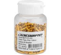 Jagwire Cable Terminal 500 Units Doré Gold