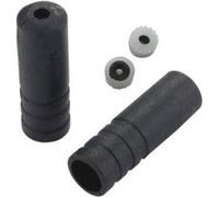 Jagwire Embouts de gaine Shift – Étanches plastiques 4 mm – 100 pièces Noir