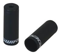 Jagwire Embout de gaine vitesse ouvert aluminium Noir 4 mm 50 Pièces