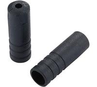 Jagwire Embout de Gaines Etanches en Plastique 100 pièces Noir 4 mm