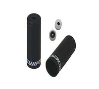 Jagwire Embout de Gaines Vitesses Etanches 4mm Aluminium 50 pièces Noir 4 mm