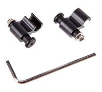 Jagwire Fixation pour Câble/Conduite de Frein en Aluminium noir universal