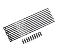 Jagwire Flexible Shift Housing 4mm CGX-SL (240mm-10pcs) -Black Pièces détachées