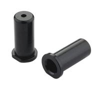 Jagwire Embouts de gaine freins Guide Stopper 10 pièces Noir 5 mm