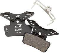 Jagwire Plaquettes de frein Elite Cooling semi-métalliques pour SRAM Guide Noir
