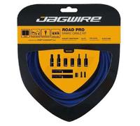 Jagwire Kit Câble Frein Road Pro Brake - Câble Teflon. Boîtier Kevlar - Liaison Slick - Bleu Bleu
